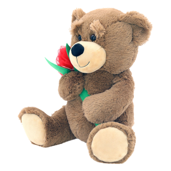 Oso de peluche con aroma a rosa de 13 pulgadas para el día de San Valentín