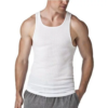 Hanes - Camiseta sin mangas para hombre, color blanco, paquete de 3 - Imagen 2