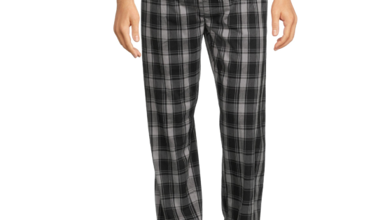 Hanes - Pantalones de pijama elásticos tejidos para hombre