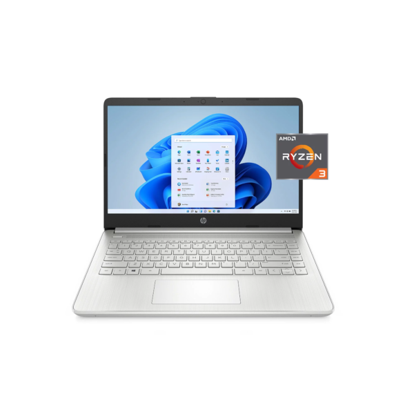 Computadora portátil HP de 14" plateada
