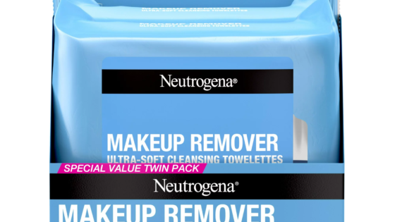 Neutrogena Toallitas desmaquillantes y toallitas de limpieza facial, 25 unidades, paquete de 2