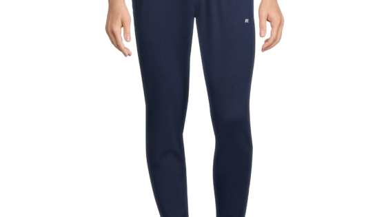 Russell Pantalones de punto ajustados para hombre