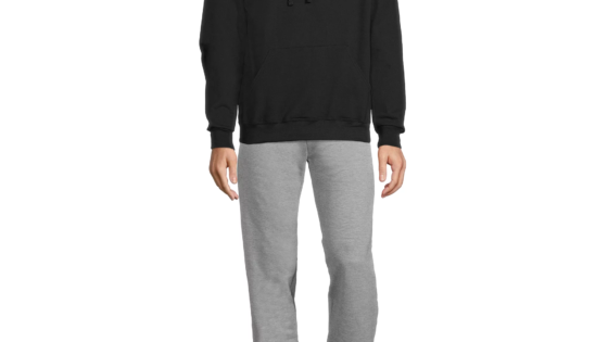Athletic Works - Sudadera con capucha de forro polar para hombre
