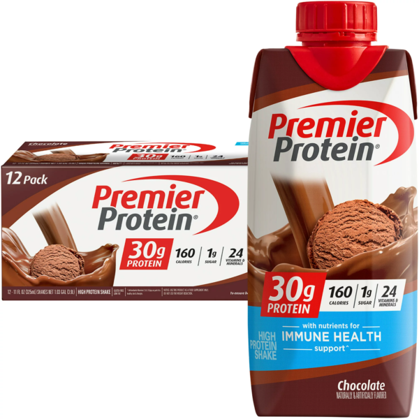 Batido de proteína Premier chocolate, 30 g de proteína