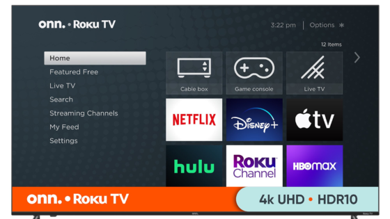 Smart TV Roku LED sin marco de clase 4K UHD (2160P) de 75"