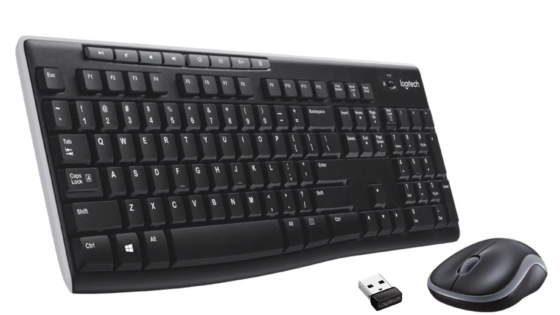 Combo de teclado y mouse inalámbricos Logitech para Windows