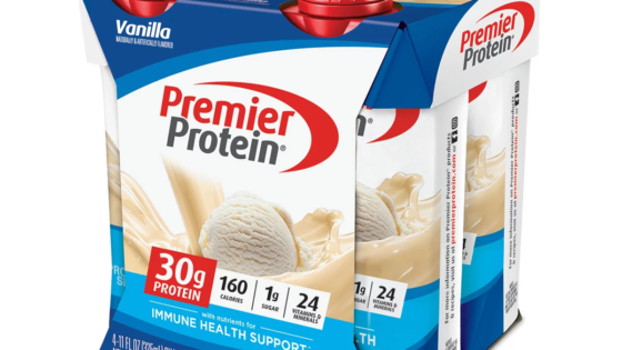 Batido de proteína Premier, vainilla, 30 g de proteína, 11 fl oz, 4 unidades