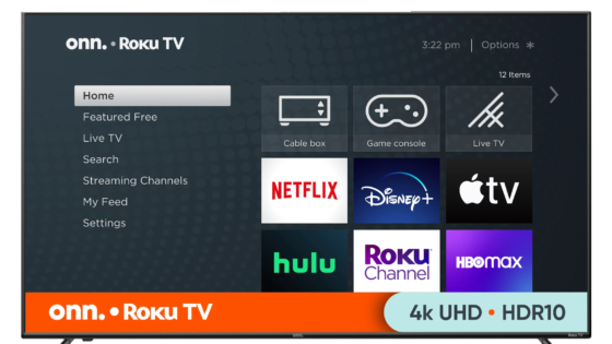 Smart TV HDR 55" 4K UHD