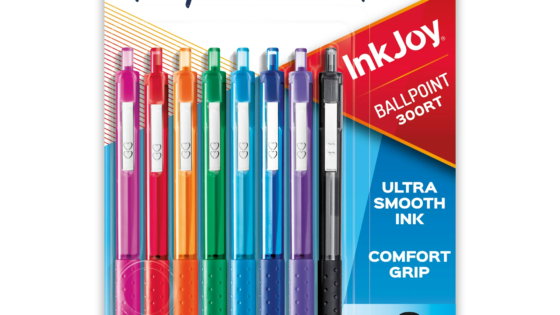 Paper Mate InkJoy Bolígrafo retráctil, 1 mm, colores surtidos, paquete de 8