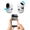 Cámara de seguridad Brookstone WIFI para interiores con controles de giro e inclinación - Imagen 3