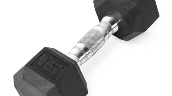 CAP Barbell, mancuerna hexagonal de goma de 15 lb, individual