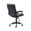 Silla de oficina de gerente con respaldo medio de cuero regenerado Mainstays, varios acabados - Imagen 4