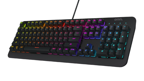 Teclado mecánico para juegos con interruptores azules