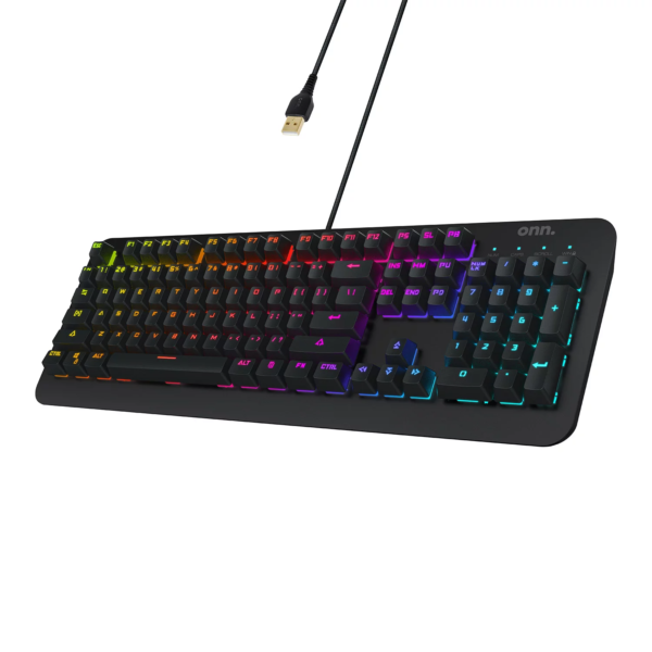 Teclado mecánico para juegos con interruptores azules