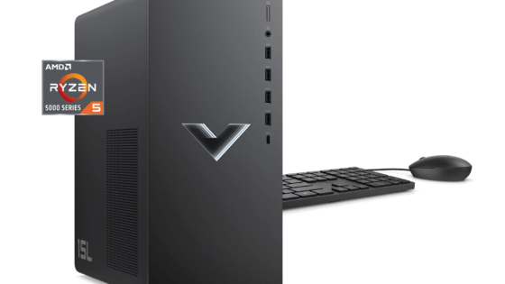 PC de escritorio para juegos HP Victus 15L, AMD Ryzen 5 5600G, AMD RX6400, Windows 11 Home