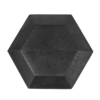 CAP Barbell, mancuerna hexagonal de goma de 15 lb, individual - Imagen 4